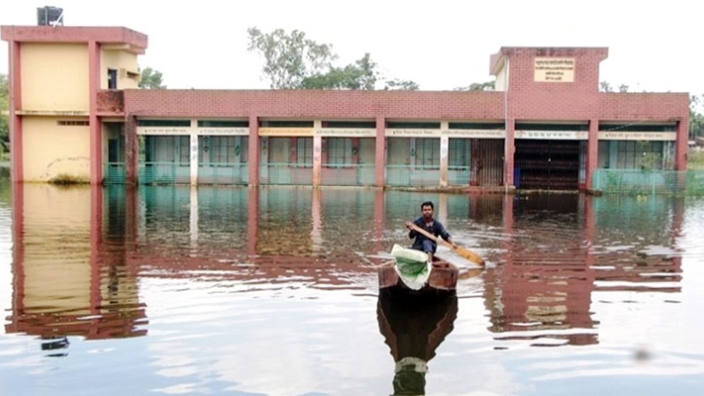 সিলেটের শিক্ষাব্যবস্থা বন্যায় বিপর্যস্ত