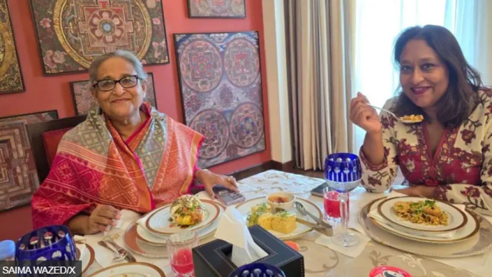 মেয়ে কেন শেখ হাসিনার সঙ্গে দেখা করলেন না
