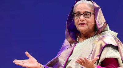 শেখ হাসিনার বিদ্বেষপূর্ণ বক্তব্য প্রচারে ট্রাইব্যুনালের নিষেধাজ্ঞা