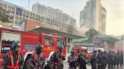 সচিবালয়ে আবার আগুন