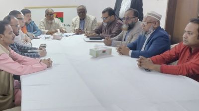 যুগপৎ আন্দোলনের সঙ্গীদের সঙ্গে বৈঠকে বিএনপি
