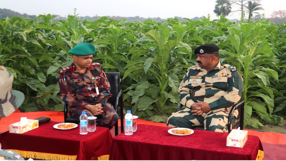 বিজিবি ও বিএসএফের ব্যাটালিয়ন কমান্ডার পর্যায়ে সৌজন্য সাক্ষাৎ