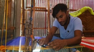 চাঁদপুরে জামদানির বিস্তার চান রনি