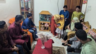মিরপুরে জুলাই শহীদ পরিবারের খোঁজ খবর ও ঈদ উপহার দিলো এনসিপি