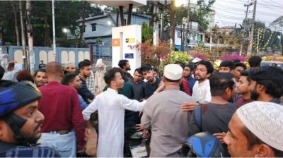 সিলেটে  জাতীয় নাগরিক পার্টির ইফতার অনুষ্ঠানে হাতাহাতি
