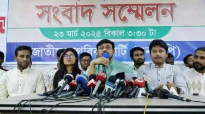 কোনোভাবেই আ.লীগের রাজনীতি করার অধিকার নেই: নাসির উদ্দীন পাটোয়ারী