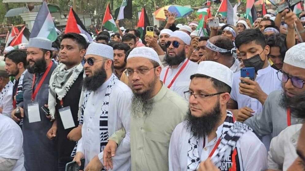 কোরআন তিলাওয়াতের মধ্য দিয়ে শুরু হলো ‘মার্চ ফর গাজা’ কর্মসূচি