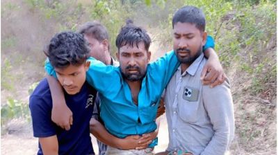 বান্দরবান সীমান্তে স্থলমাইন বিস্ফোরণে বাংলাদেশি যুবকের পা বিচ্ছিন্ন