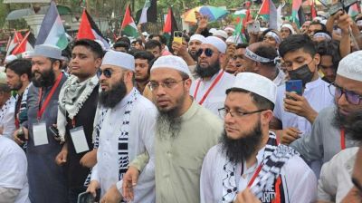 কোরআন তিলাওয়াতের মধ্য দিয়ে শুরু হলো ‘মার্চ ফর গাজা’ কর্মসূচি