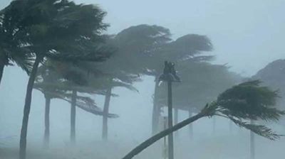 ৬ অঞ্চলে রাতে ৬০ কি. মি. বেগে ঝড়ের আভাস