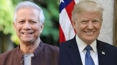 যুক্তরাষ্ট্রের বাণিজ্যনীতির সমর্থনে কাজ করে যাব: ট্রাম্পকে ড. ইউনূস