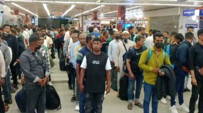 লিবিয়া থেকে ১২৩ বাংলাদেশিকে দেশে ফিরিয়ে আনা হয়েছে