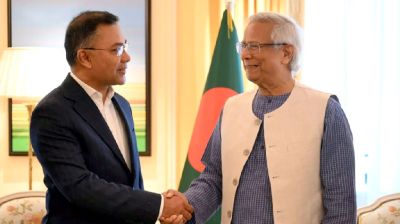 জন্মদিনে ড. ইউনূসকে তারেক রহমানের ফুলেল শুভেচ্ছা
