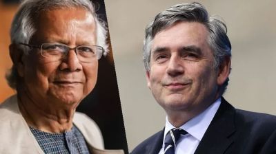 অর্থনীতি পুনরুদ্ধার ও রোহিঙ্গা শিশুদের শিক্ষা নিয়ে ড. ইউনূস ও গর্ডন ব্রাউনের মধ্যে ফোনালাপ