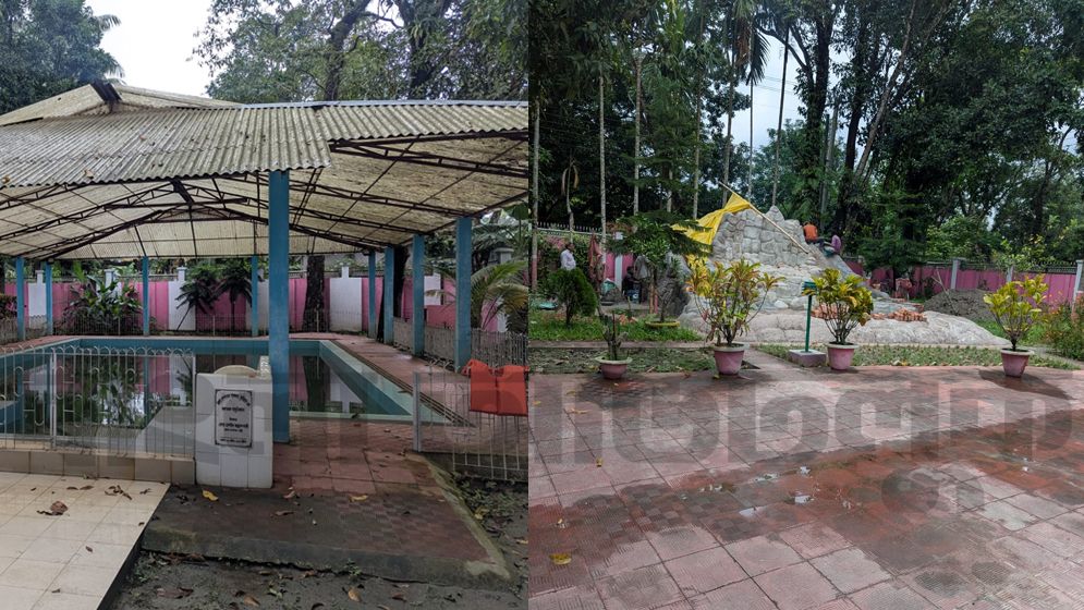 সরকারি বাসভবনে ডিসির ফোয়ারা বিলাস, আছে সুইমিং পুলও