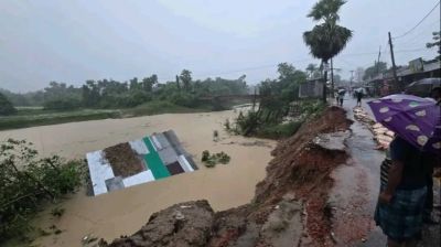 বন্যায় ফেনীর ৩০ গ্রাম প্লাবিত