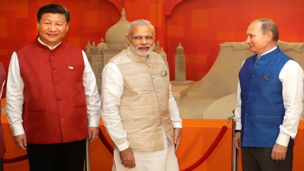 যুক্তরাষ্ট্রের সঙ্গে টানাপড়েনের মধ্যে চীন সফরে মোদী, পাশে থাকবেন শি ও পুতিন