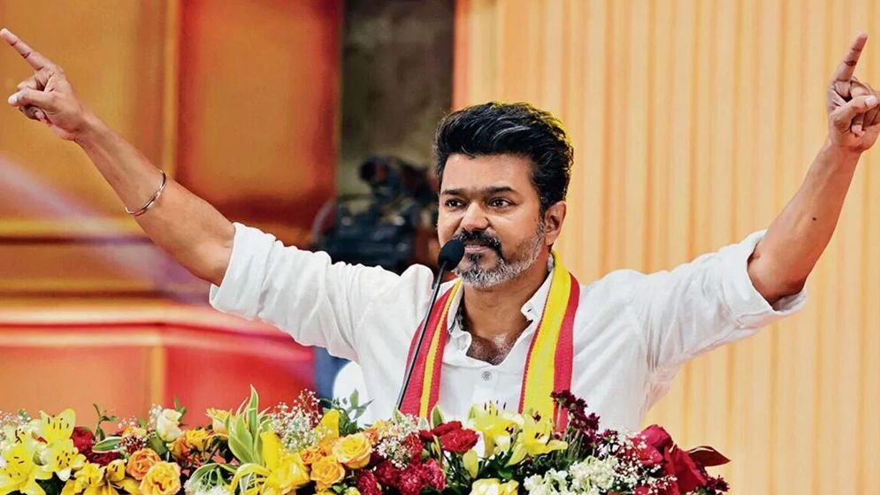 বিজেপিকে ‘ফ্যাসিবাদী’ বলে যুদ্ধ ঘোষণা থালাপতি বিজয়ের