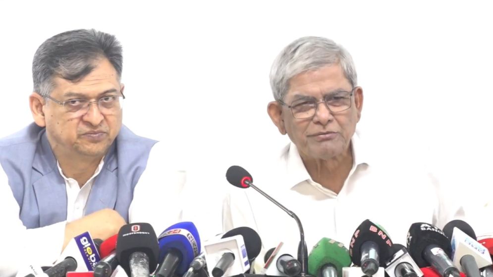 জুলাই ঘোষণাপত্রের মধ্য দিয়ে নতুন, গণতান্ত্রিক বাংলাদেশের পথ তৈরি হবে: মির্জা ফখরুল