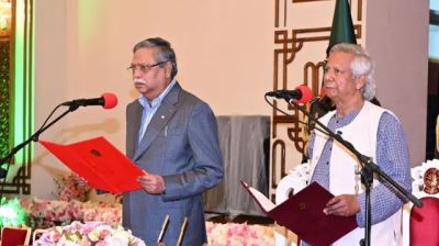 আজ অন্তর্বর্তীকালীন সরকারের এক বছর পূর্ণ হচ্ছে