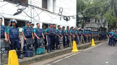 উত্তরায় জিএম কাদেরের বাসার নিরাপত্তায় বিপুল পুলিশ মোতায়েন