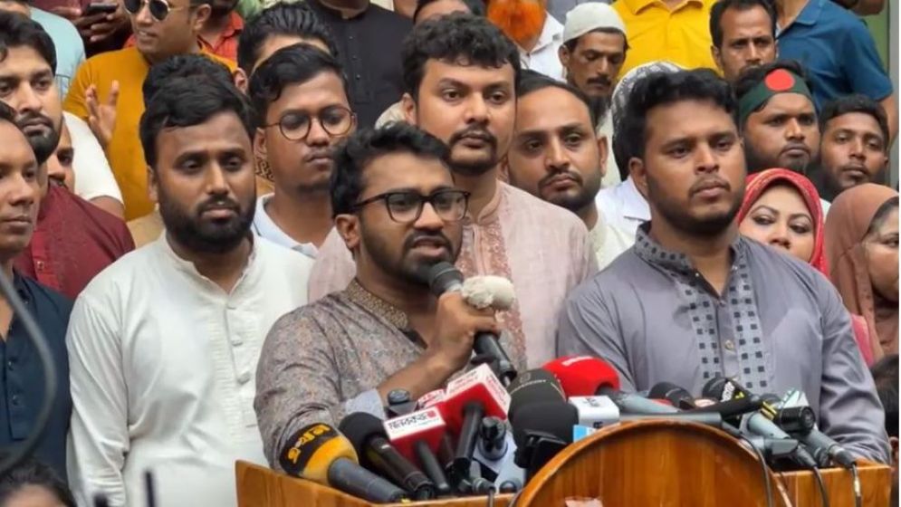 জাতীয় পার্টি নিষিদ্ধসহ ৩ দাবি রাশেদ খানের