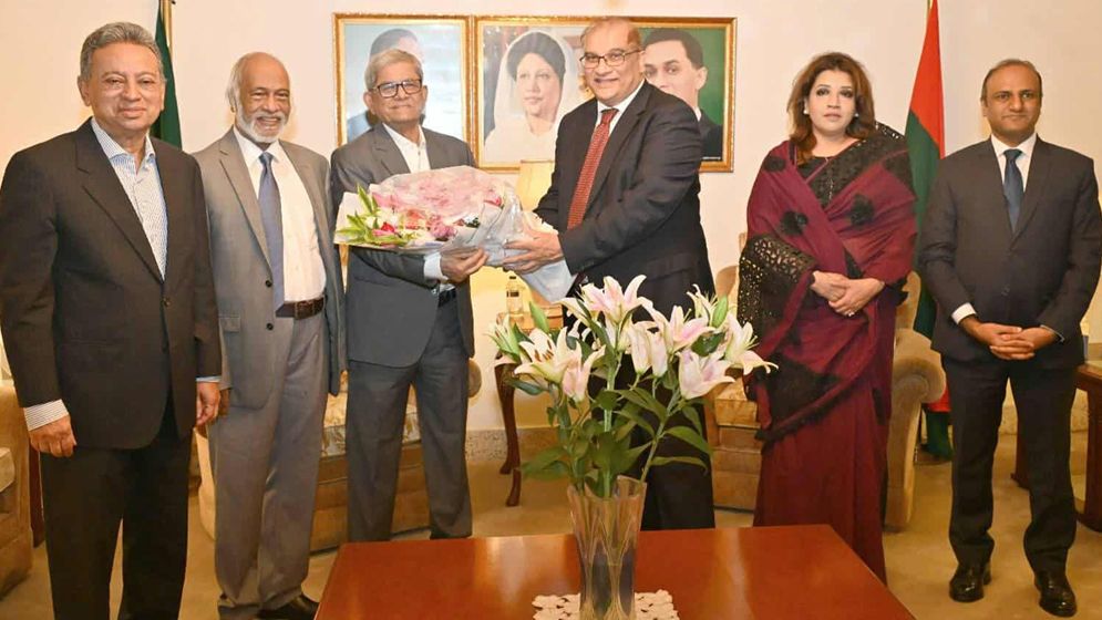 বিএনপি মহাসচিবের সঙ্গে পাকিস্তানি নতুন হাইকমিশনারের সাক্ষাৎ