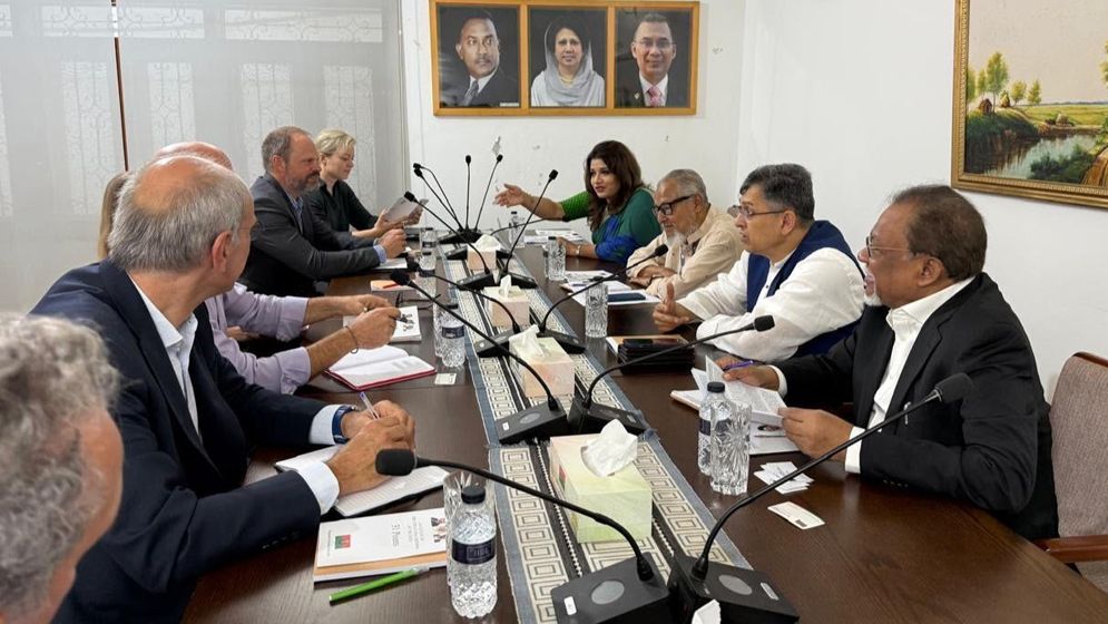 ইউরোপীয় পার্লামেন্ট প্রতিনিধি দলের সঙ্গে বিএনপির বৈঠক