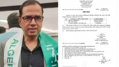 বিটিভি বার্তা প্রধান মুন্সি ফরিদুজ্জামানকে ঢাকা কেন্দ্র থেকে অবমুক্ত