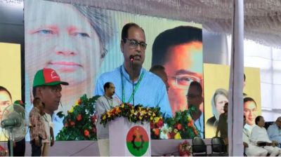শেখ হাসিনার গলায় গামছা দিয়ে টেনে আনা হবে: শামসুজ্জামান দুদু