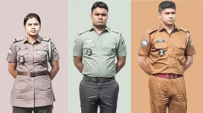 নভেম্বরে নতুন পোশাক পাচ্ছে পুলিশ
