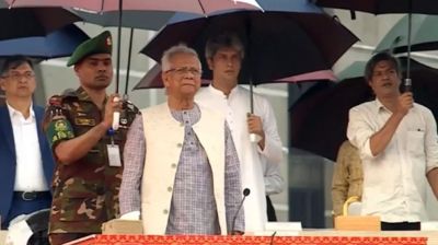 জুলাই সনদ স্বাক্ষর অনুষ্ঠানে প্রধান উপদেষ্টা
