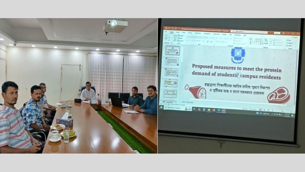জাবি শিক্ষার্থীদের জন্য ছাত্রদলের নিরাপদ খাদ্য উৎপাদনের গবেষণাভিত্তিক প্রস্তাবনা উপস্থাপন