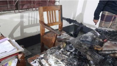 মাগুরায় গ্রামীণ ব্যাংক কার্যালয়ে আগুন, পুড়েছে কাগজপত্র-আসবাব