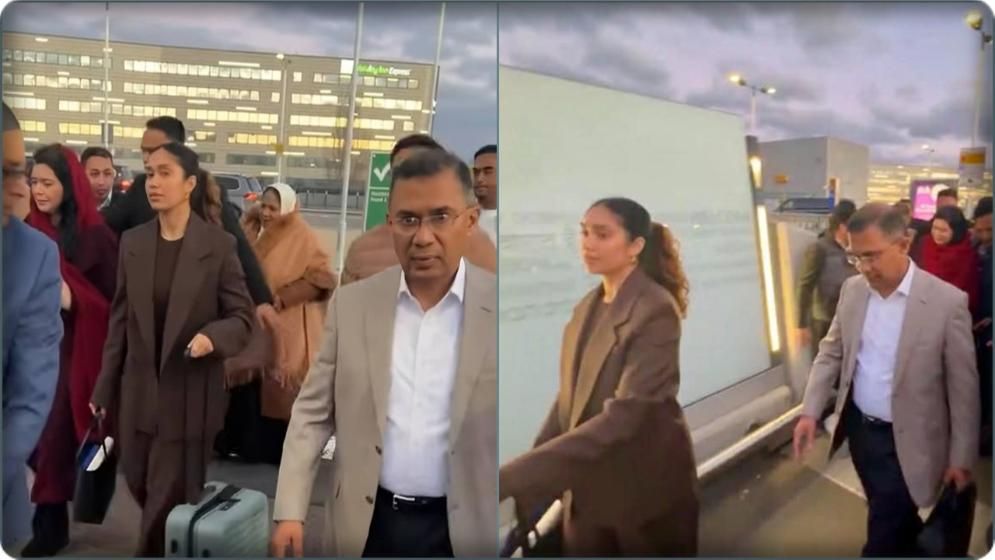 বাংলাদেশের পথে তারেক রহমান