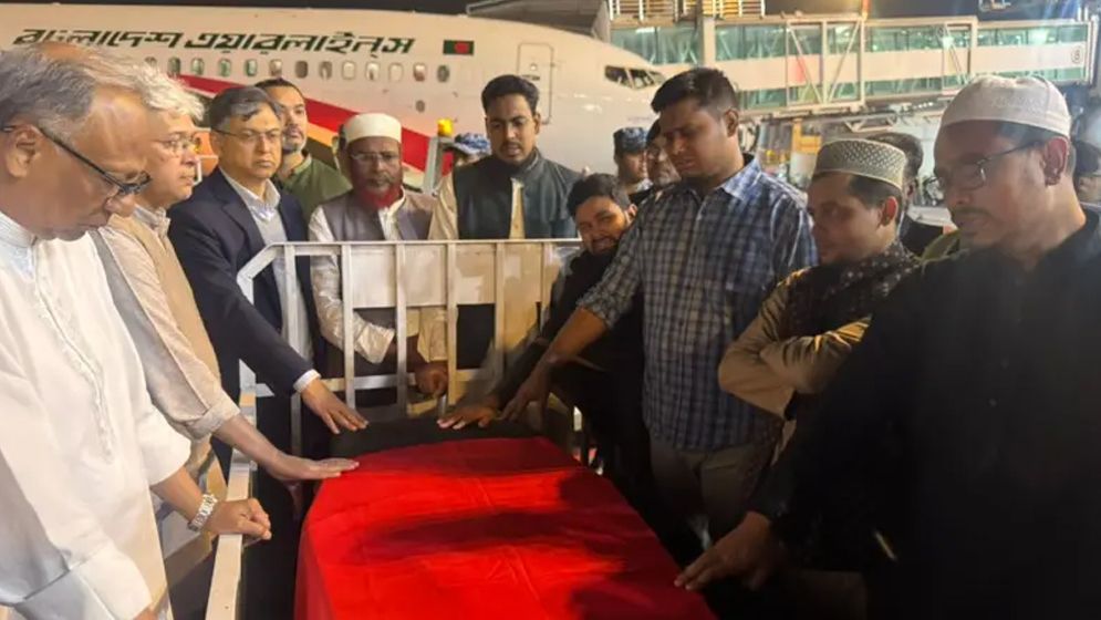 শনিবার সংসদ ভবনে ওসমান হাদির জানাজা