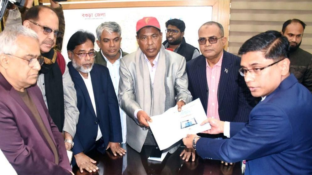 বগুড়া-৬ আসনে তারেক রহমানের পক্ষে মনোনয়ন ফরম উত্তোলন