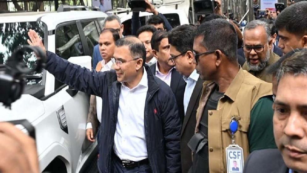দেড়যুগ পর বিএনপির নয়াপল্টন কার্যালয়ে তারেক রহমান
