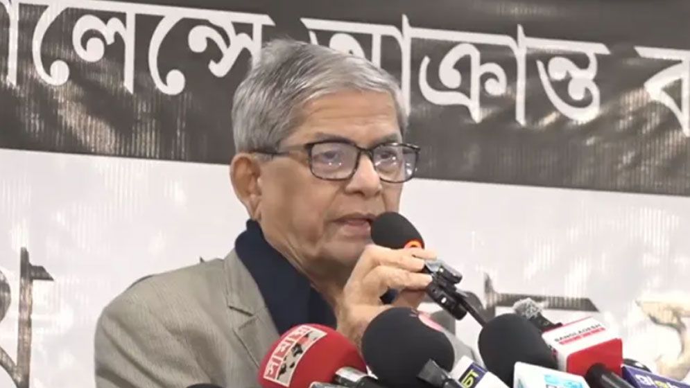গণতন্ত্রকামী সব মানুষকে ঐকবদ্ধ হওয়ার আহ্বান মির্জা ফখরুলের