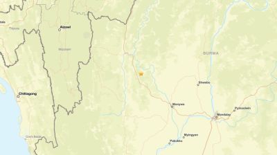 মিয়ানমারে ৪.৯ মাত্রার ভূমিকম্প