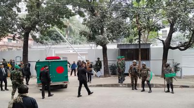 খালেদা জিয়ার মরদেহ গুলশানে তারেক রহমানের বাড়িতে