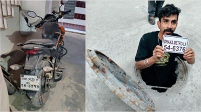 হাদিকে হত্যাচেষ্টায় ব্যবহৃত মোটরসাইকেল, হেলমেট ও ভুয়া নম্বরপ্লেট উদ্ধার