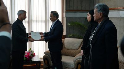 তারেক রহমানের সঙ্গে দেখা করে ভারতের শোকবার্তা দিলেন ভারতীয় পররাষ্ট্রমন্ত্রী