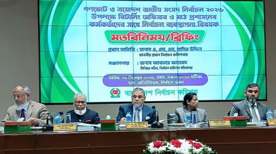 অপবাদ ঘোচাতে চাই, সুন্দর নির্বাচন করতে চাই: সিইসি