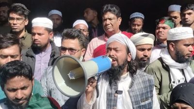 'হাদি হত্যার বিচার না হলে নির্বাচন হতে দেওয়া হবে না'