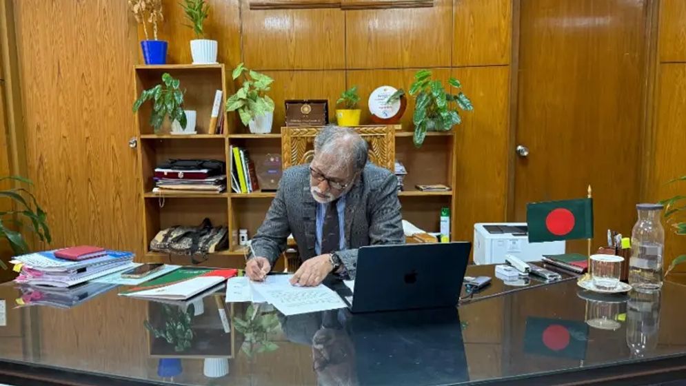 প্রধান উপদেষ্টার বিশেষ সহকারী সায়েদুর রহমানের পদত্যাগ