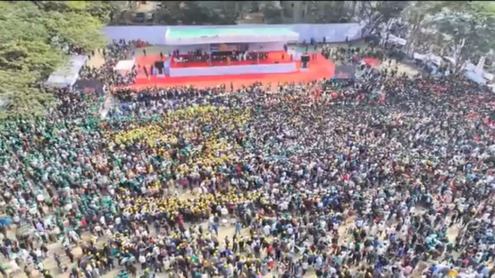 প্রথম নির্বাচনী জনসভায় কী বললেন তারেক রহমান