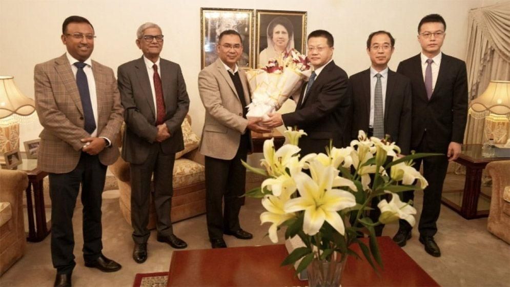 তারেক রহমানের সঙ্গে চীনা রাষ্ট্রদূতের সাক্ষাৎ