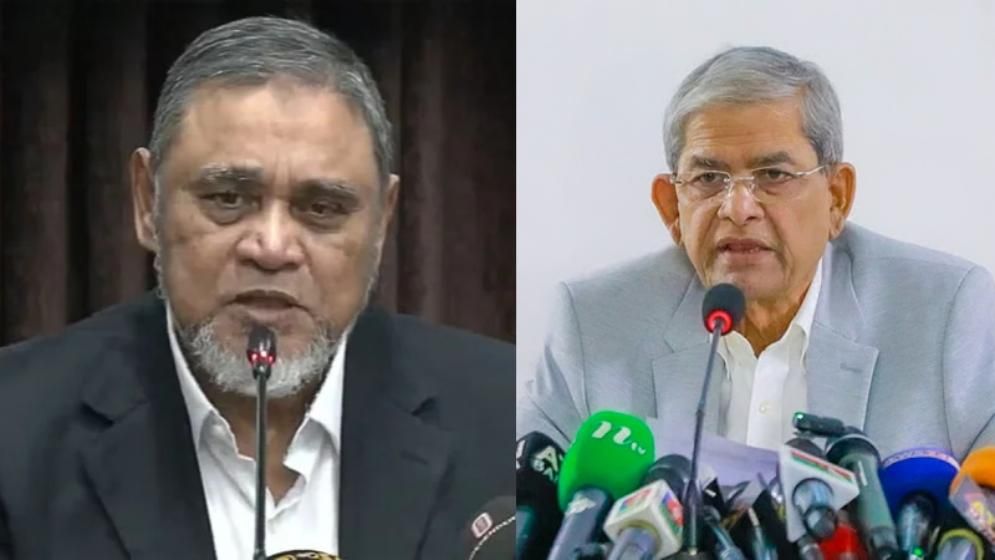 বিকেলে সিইসির সঙ্গে মির্জা ফখরুলের বৈঠক