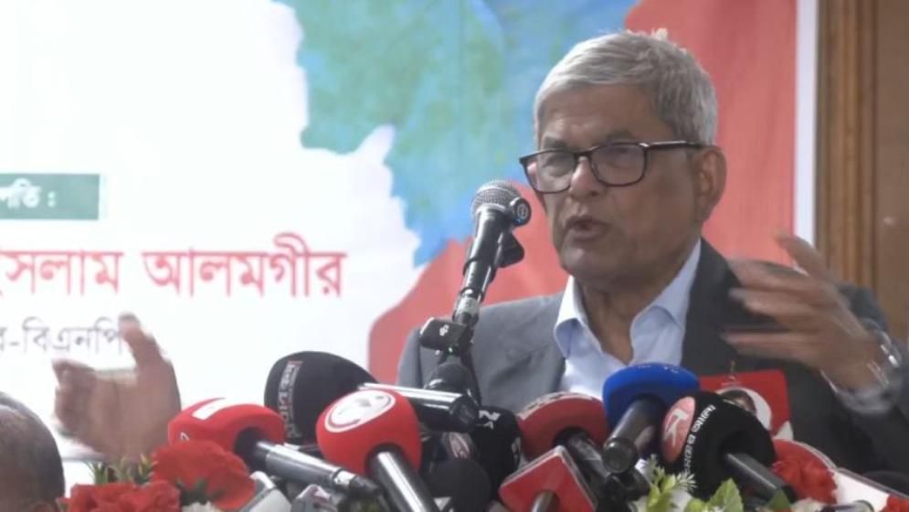 ১৯৭১ সালে তারা কী করেছিল, তা ভেবে সিদ্ধান্ত নেবেন: মির্জা ফখরুল